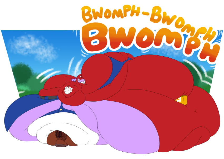 1girls anthro ass bbw belly blaze_the_cat blob breasts fat fattyblaze feline feline_humanoid female female_focus female_only furry hips huge_ass hyper hyper_belly hyper_breasts hyper_fat immobile item_box large_ass large_breasts mario_(cosplay) mario_(series) morbidly_obese morbidly_obese_female nintendo obese obese_female onomatopoeia overalls overweight overweight_female purple_body purple_fur purple_hair question_block question_mark sega sonic_(series) sonic_the_hedgehog_(series) ssbbw stomach struggling thick_thighs thighs ussbbw weight_gain wide_hips