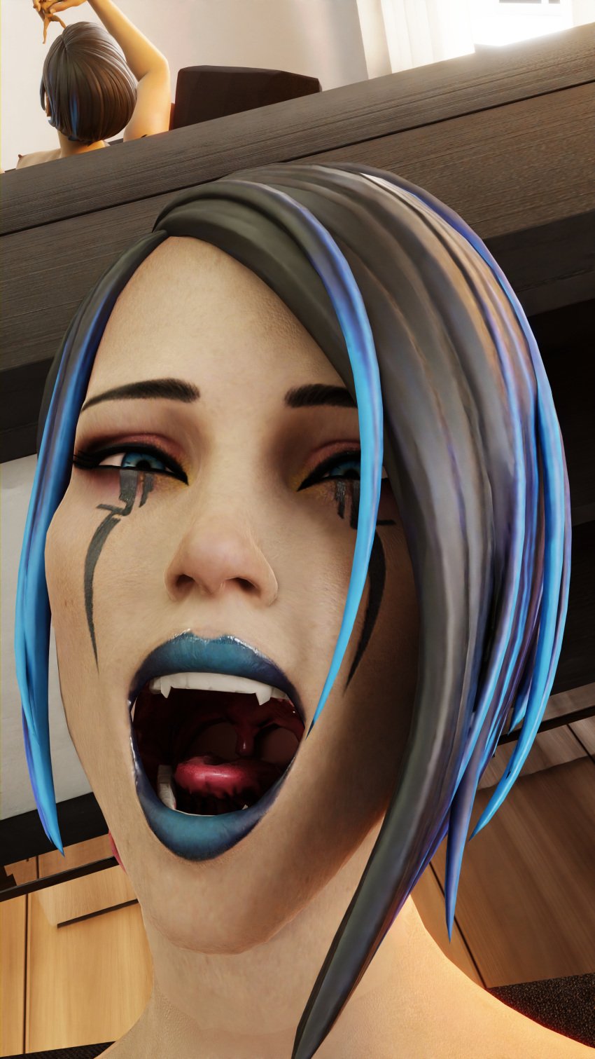 1girls 3d apex_giantess apex_legends catalyst_(apex_legends) female female_pred female_predator game6942069 giantess giantess_vore macro macrophilia mawshot micro microphilia mirror mirror_reflection naked nude oral_vore pov pov_vore prey_pov respawn_entertainment smiling smiling_pred teeth toilet tongue tongue_out unwilling_prey voiddrifter vore