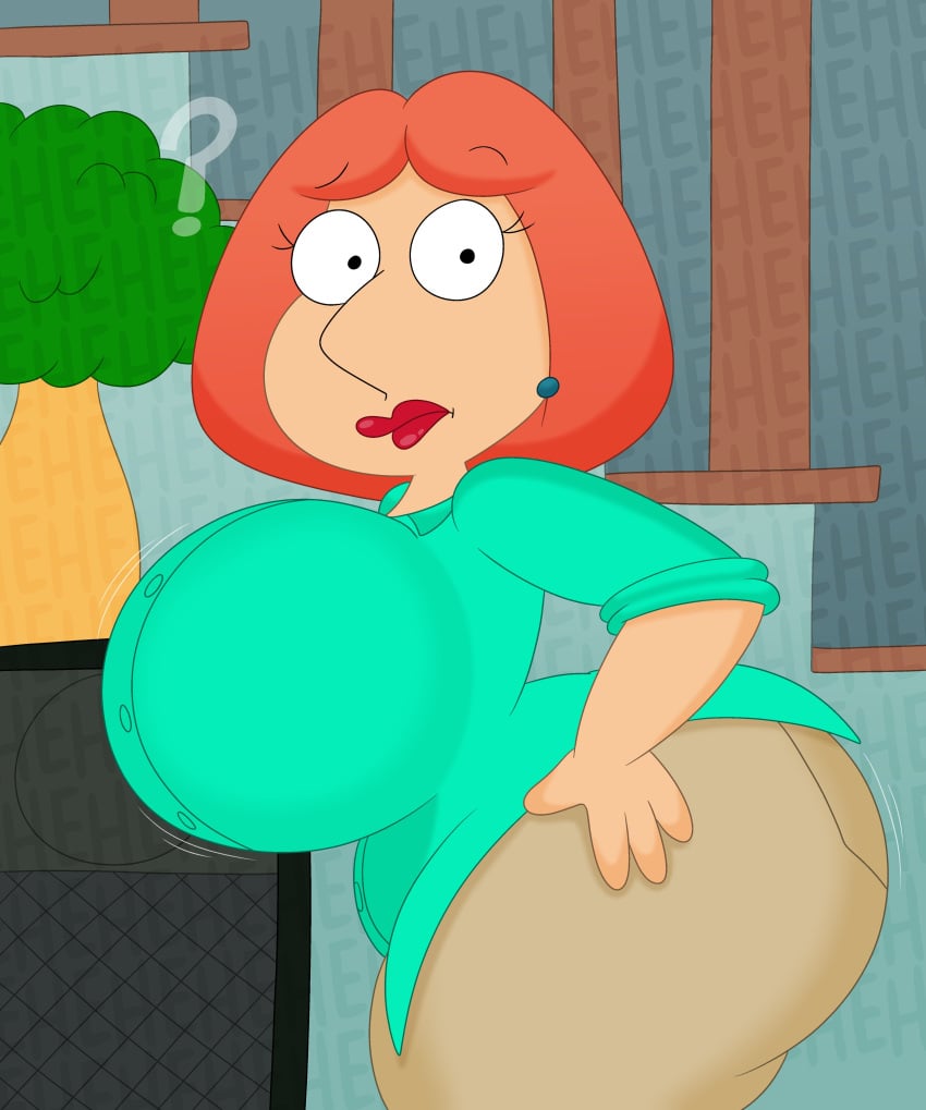 2024 3barts ? big_ass big_breasts confused family_guy fully_clothed huge_breasts lois_griffin looking_at_viewer milf question_mark sideboob voluptuous