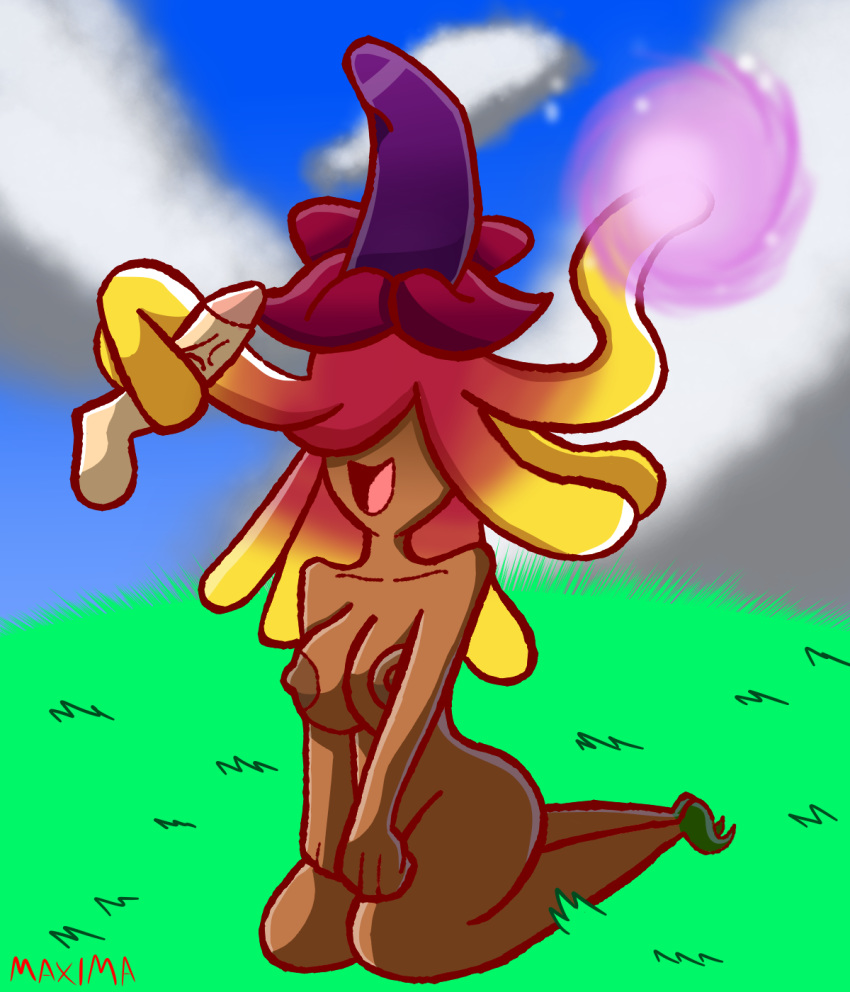 anthro big_breasts breasts female handjob maxima58 plantie plants plants_vs_zombies plants_vs_zombies:_heroes plants_vs_zombies_2:_it's_about_time witch witch_hazel_(pvz)