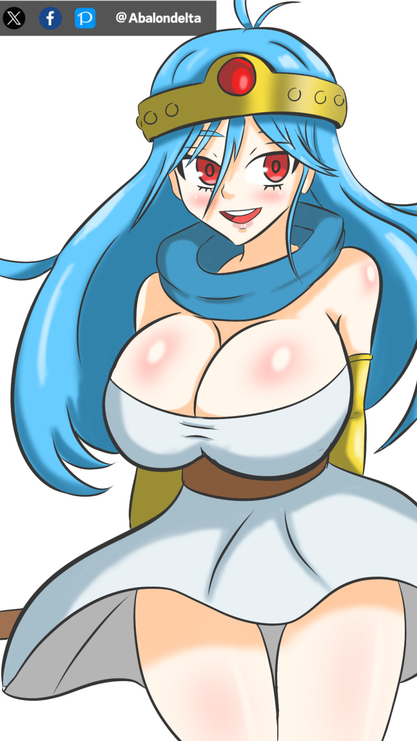 1girls breasts dragon_quest dragon_quest_iii fanart female milf original sage_(dq3)