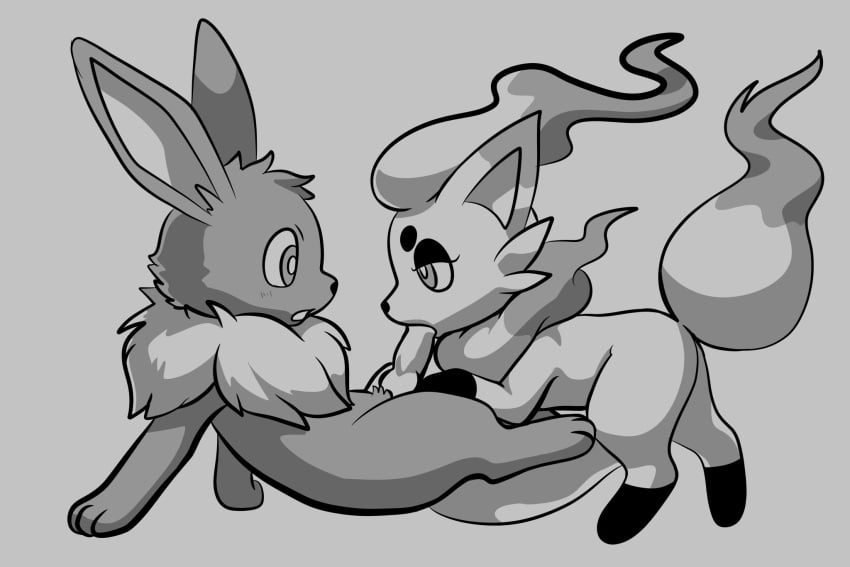 2025 after_transformation better_version_at_source duo eevee erection eyelashes fellatio female female_on_top female_penetrated feral feral_on_feral feral_penetrated feral_penetrating feral_penetrating_feral generation_1_pokemon generation_8_pokemon genitals greyscale hi_res hisuian_form hisuian_zorua knot knotted_penis looking_at_another looking_pleasured lying male male/female male_penetrating male_penetrating_female mii2sii monochrome mouth_on_penis narrowed_eyes nintendo on_back on_top oral oral_penetration penetration penile penis pokemon pokemon_(species) regional_form_(pokemon) sex shaded shocked sucking_tip tail tuft tufted_fur