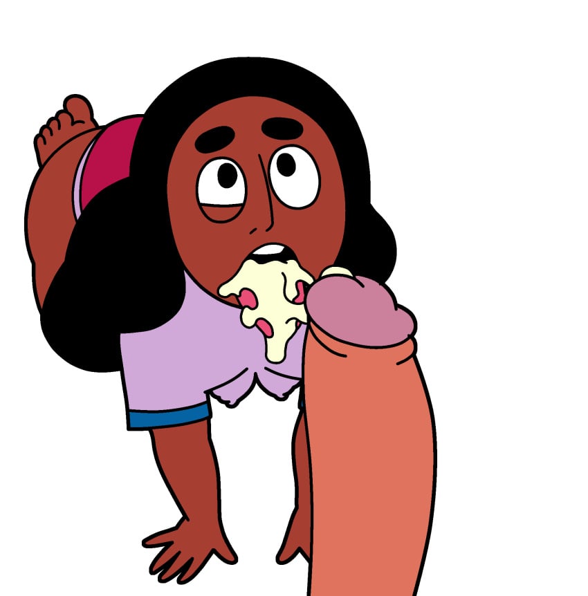 animated black_hair blackmorty_(artist) brown_skin connie_maheswaran dark-skinned_female female greg_universe steven_universe