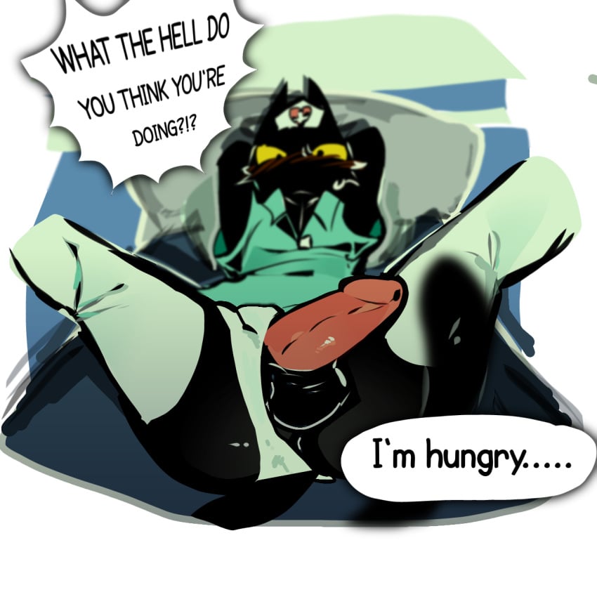 1boy animal_hospital anus balls black_body feline femboy furry hospital hospital_bed hospital_room male muskymitsu nurse_outfit panties penis roblox roblox_game secret_agent_(animal_hospital) spread_legs tagme tail