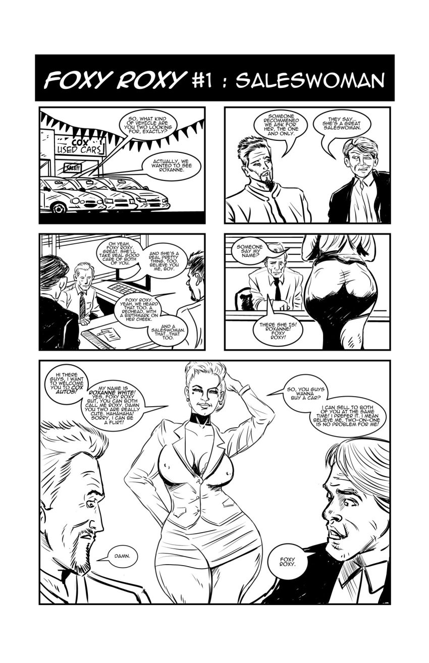 big_ass big_butt comic curvaceous curvy foxy_roxy story