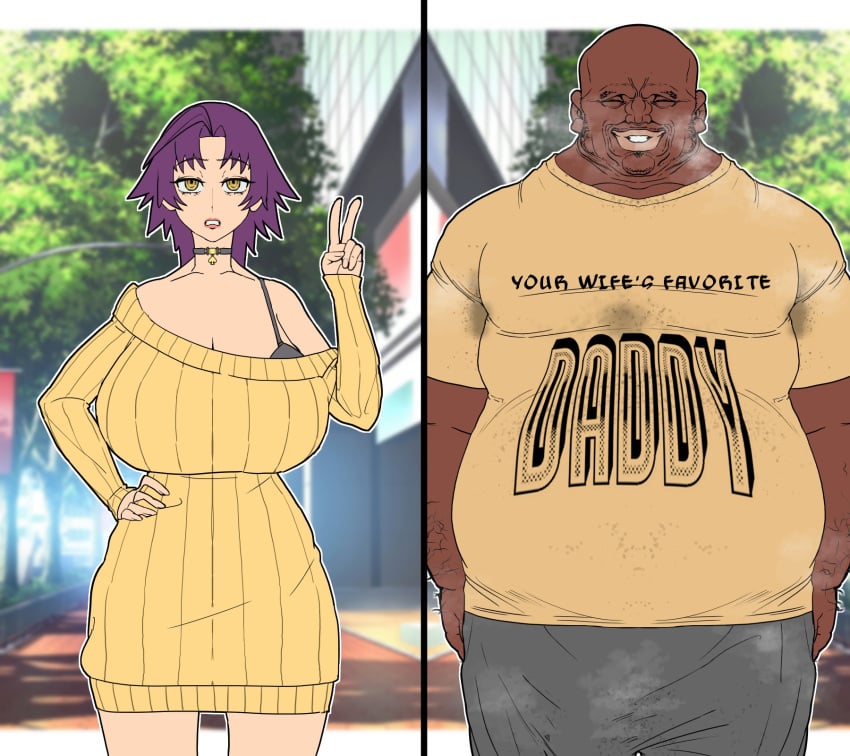 azuma_marina cuckold dark-skinned_male fat_man girl n92go ntr sex size_difference tagme ugly_bastard ugly_man