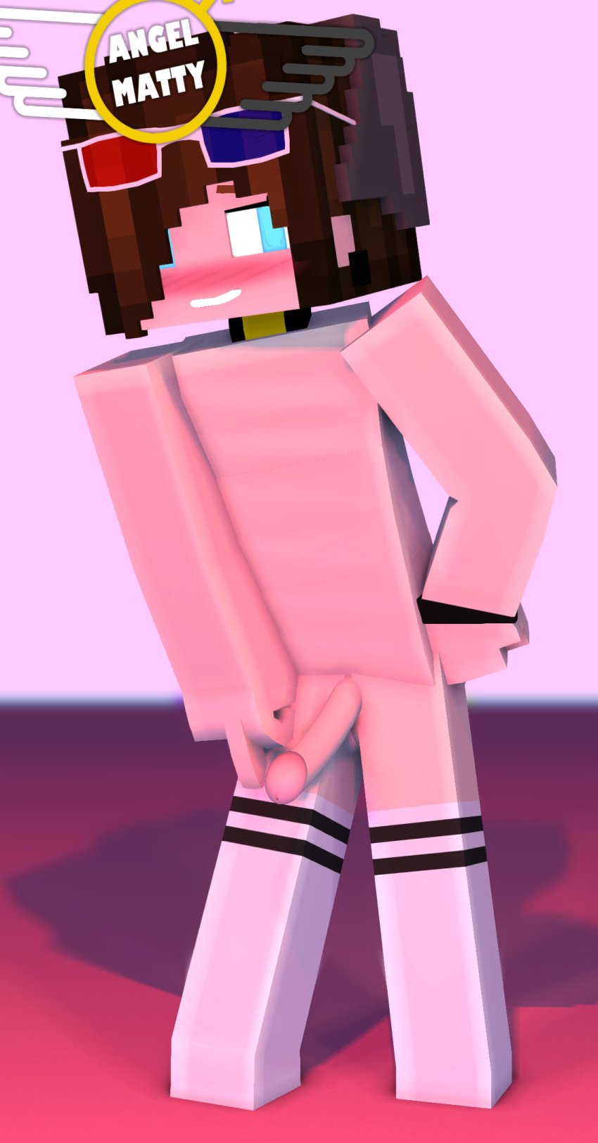 1boy 3d angel-matty angelmatty character commission erection femboy gay male mine-imator minecraft nude sheet_matty solo tagme yaoi