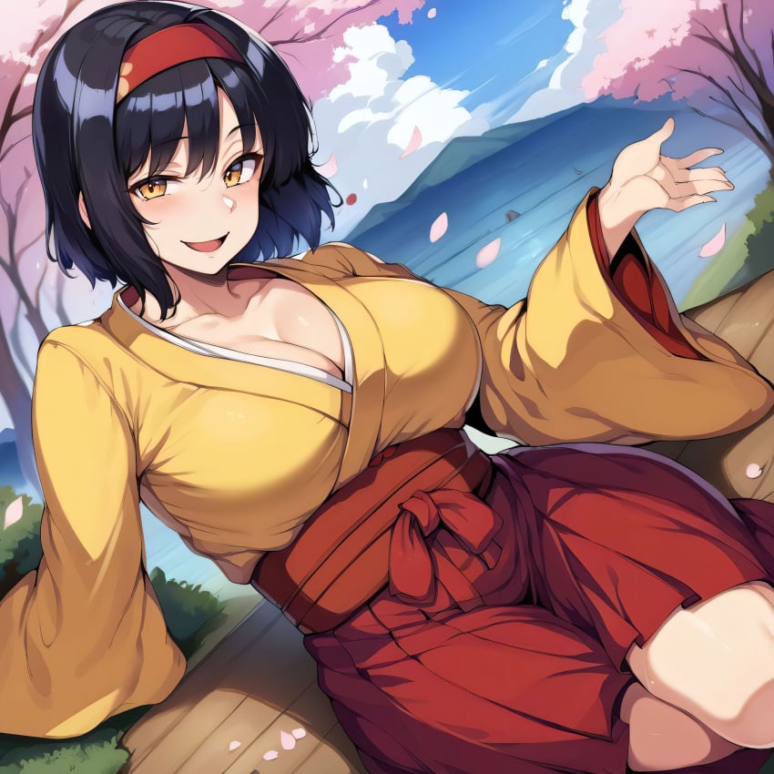 1girls ai_generated alternate_breast_size big_breasts breasts busty castle12 cherry_blossoms curvaceous curvy curvy_body curvy_female curvy_figure erika_(pokemon) female huge_breasts kimono large_breasts nipples pokemon sweat sweating sweaty sweaty_body sweaty_breasts thick_thighs thighs