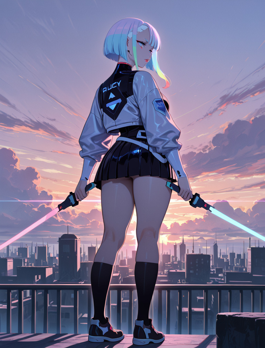 Lucyna Kushinada (Cyberpunk: Edgerunners) Rule 34 Image