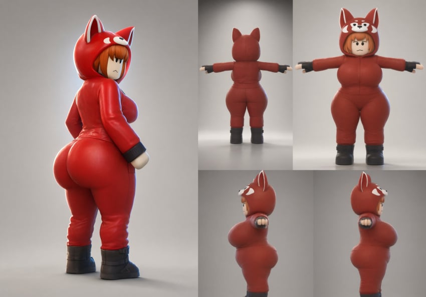 Red Panda (Rolve) Rule 34 Image