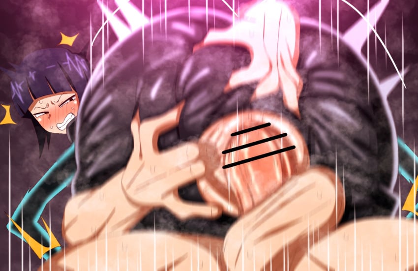 1boy 1boy1girl 1girls angry balls big_ass big_balls big_penis big_testicles black_hair blackwhip censored female female_focus female_penetrated grabbing_ass grabbing_ass_hardly huge_balls huge_cock huge_penis huge_testicles izuku_midoriya kyoka_jiro large_balls large_penis large_testicles long_balls long_penis male male/female male_penetrating male_penetrating_female my_hero_academia pencil3693 penis penis_in_pussy purple_hair quirk_(mha) rough_sex sex short_hair testicles torn_clothes torn_clothing vaginal_penetration vaginal_sex