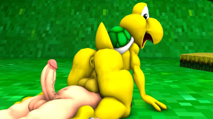 2boys 3d anus balls erection face_fucking fellatio gay human kneeling koopa koopa_troopa lying_down male male_only maledom malesub mario_(series) nintendo open_mouth oral oral_sex outdoors penis sex sfm smile source_filmmaker supaphreak super_mario_bros. yaoi