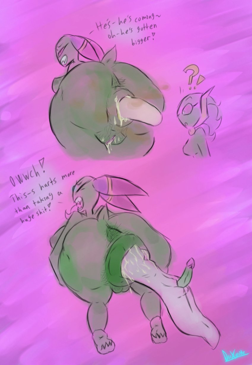 2025 all_fours anal_birth anthro anus ass ass_focus background big_pussy birthing breasts cackletta cock cocoon comic_page confused digital_media_(artwork) donut_anus duxeite fart fawfletta feet female femengumisi green_body green_skin hairy_anus hyper hyper_genitalia in_pain looking_at_another mario_(series) mario_and_luigi:_superstar_saga mario_and_luigi_(series) monster_girl nintendo original pain penis pink_eyes pubic_hair pushing pussy pussy_hair pussy_juice reverse_anal shocked signature symbiote talking talking_to_another teeth text thighs tongue_out transformation yelling