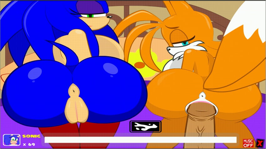 animated anthro anus ass bedroom big_breasts big_butt big_penis breasts canine ctrl-z female fox fur furry_tail genderswap hedgehog mammal multi_tail penetration penis presenting puffy_pussy pussy rule_63 sega sex sonic_(series) sonic_the_hedgehog sonic_the_hedgehog_(series) sonic_transformed_(series) sonic_transformed_2 sonique sonique_the_hedgehog spread_legs spreading tail tails tailsko vaginal_penetration video_games voluptuous