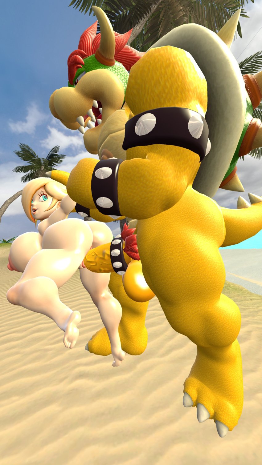 3d ass balls big_ass big_butt bowser breasts bubble_butt cock_ring doggy_style female from_behind_position happy_sex huge_breasts interspecies koopa large_ass large_penis larger_male looking_pleasured male male_dominating mario_(series) mxp1985 nintendo penis pleasure_face princess_rosalina pussy romantic self_upload size_difference smaller_female source_filmmaker straight thick_thighs vaginal_penetration