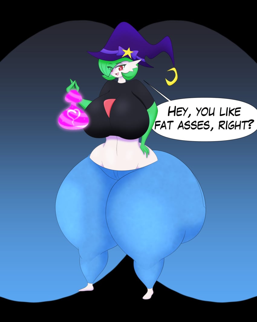 big_ass big_breasts breasts bubble_butt female gardevoir huge_ass huge_breasts pokémon_(species) pokemon pokemon_(species) thick_thighs valenthighs vanessa_(zer0264) wide_hips