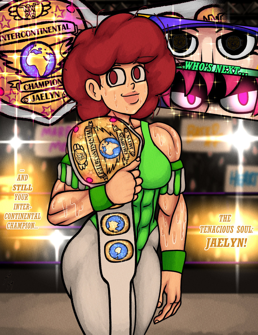 1girls 2023 abs afro arena ass ass_focus ass_visible_through_thighs bangs bangs_over_eyes belly belly_bulge belly_button big_ass big_breasts big_butt breasts brown_eyes brown_eyes_female brown_hair brown_hair_female champion championship_belt character_name clothed clothed_female clothes clothing crowd crowd_taking_pictures crowd_watching curvaceous curvaceous_body curvaceous_female curvaceous_figure curvaceous_hips curvaceous_thighs curves curvy curvy_ass curvy_body curvy_female curvy_figure curvy_hips curvy_thighs dat_ass digital_drawing_(artwork) digital_media_(artwork) digital_painting_(artwork) female female_abs female_focus female_human female_solo globe globes glowing_eyes gold green_wristband green_wristbands holding_object hourglass_figure looking_aside looking_at_another looking_at_viewer looking_pleasured messy messy_hair metallic_might muscle muscles muscular muscular_arms muscular_ass muscular_female muscular_legs muscular_thighs navel navel_outline oc original original_character original_characters pink_bangs pink_eyes pink_hair purple_rope round_ass round_breasts round_butt ryona smile smiling smiling_at_viewer sparkle sparkles spiky_hair star stars sweat sweatdrop sweating sweaty sweaty_body tassel tassels thick thick_ass thick_body thick_breasts thick_hips thick_legs thick_lips thick_thighs thighs tight_clothes tight_clothing tight_fit title title_belt voluptuous voluptuous_female wet wet_body wet_skin wetting wrestler wrestling wrestling_arena wrestling_attire wrestling_belt wrestling_outfit wrestling_ring wrestling_singlet wrestlingryona wwe wwe_intercontinental_championship_belt