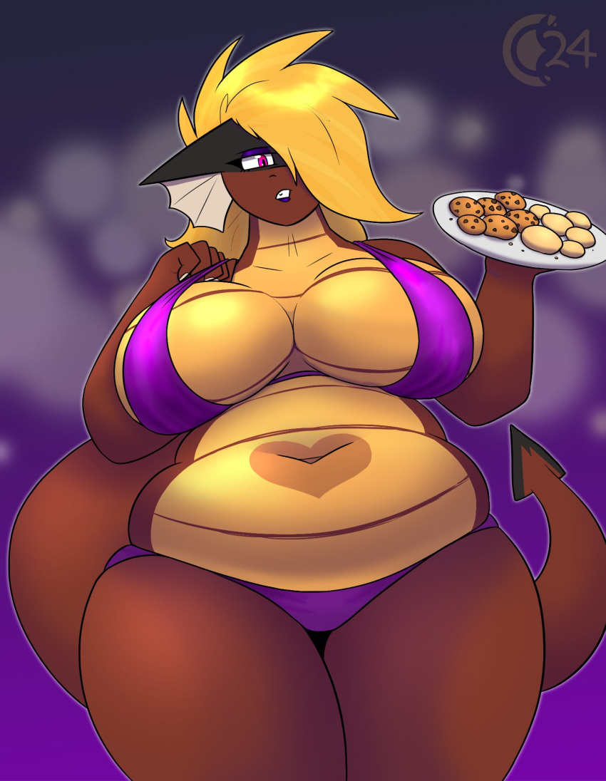 big_breasts breasts chocend chubby cleavage female furry huge_breasts large_tail tagme tail thick_thighs wide_hips