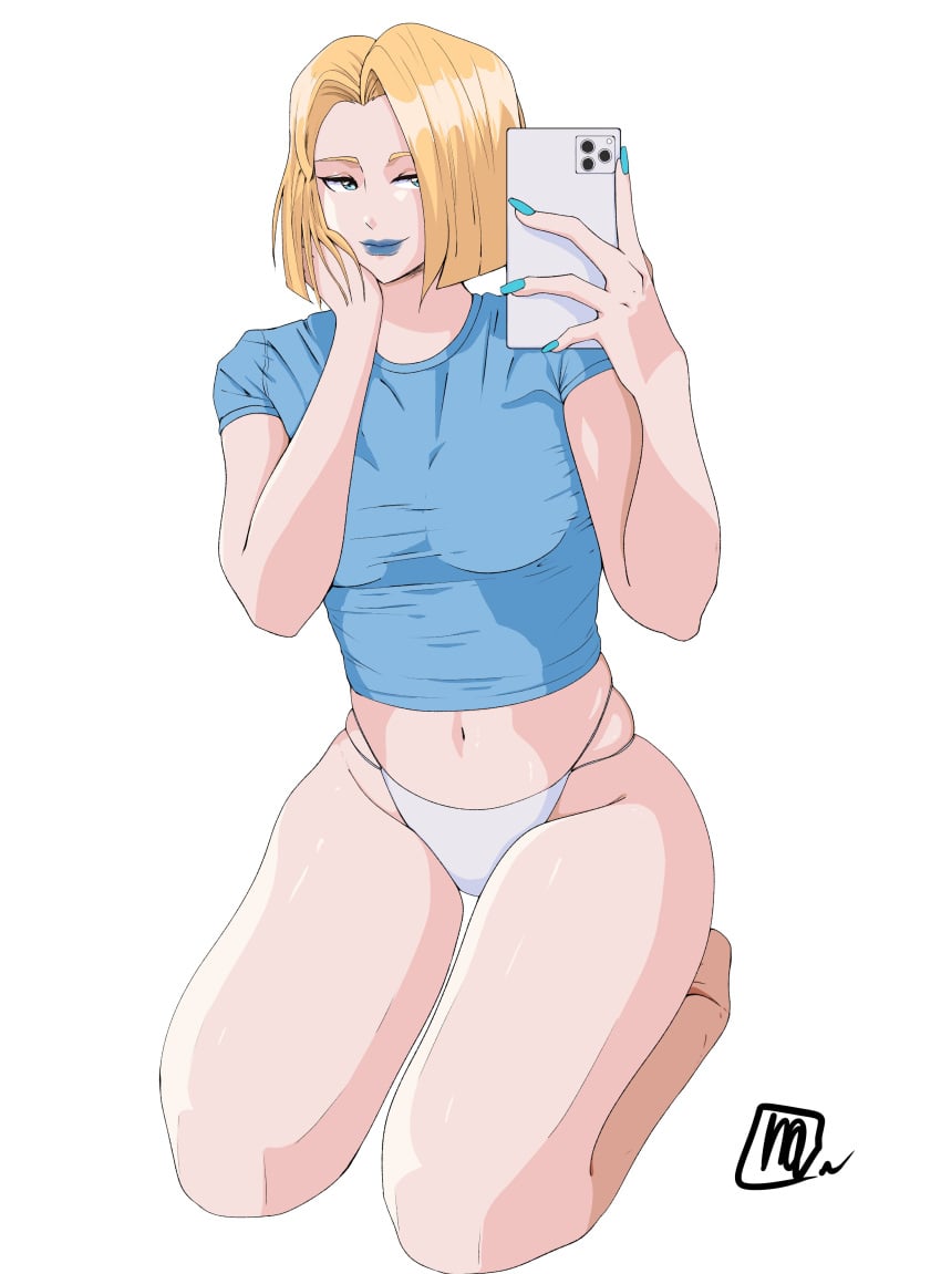 blonde_female blonde_hair blue_eyes emma_frost emma_frost_(marvel_rivals) female marvel marvel_comics marvel_rivals notaround panties selfie white_queen x-men