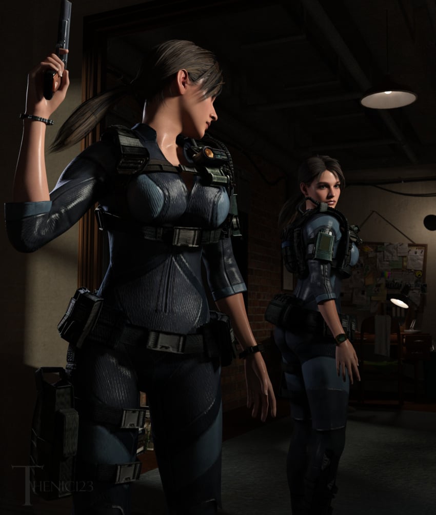 Jill Valentine (Sasha Zotova) Rule 34 Image