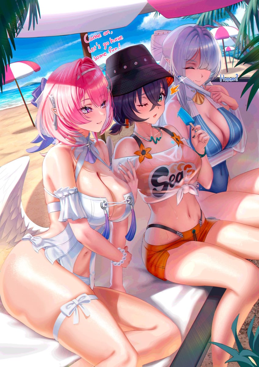 Belle (Summer Skies) (Zenless Zone Zero) Rule 34 Image