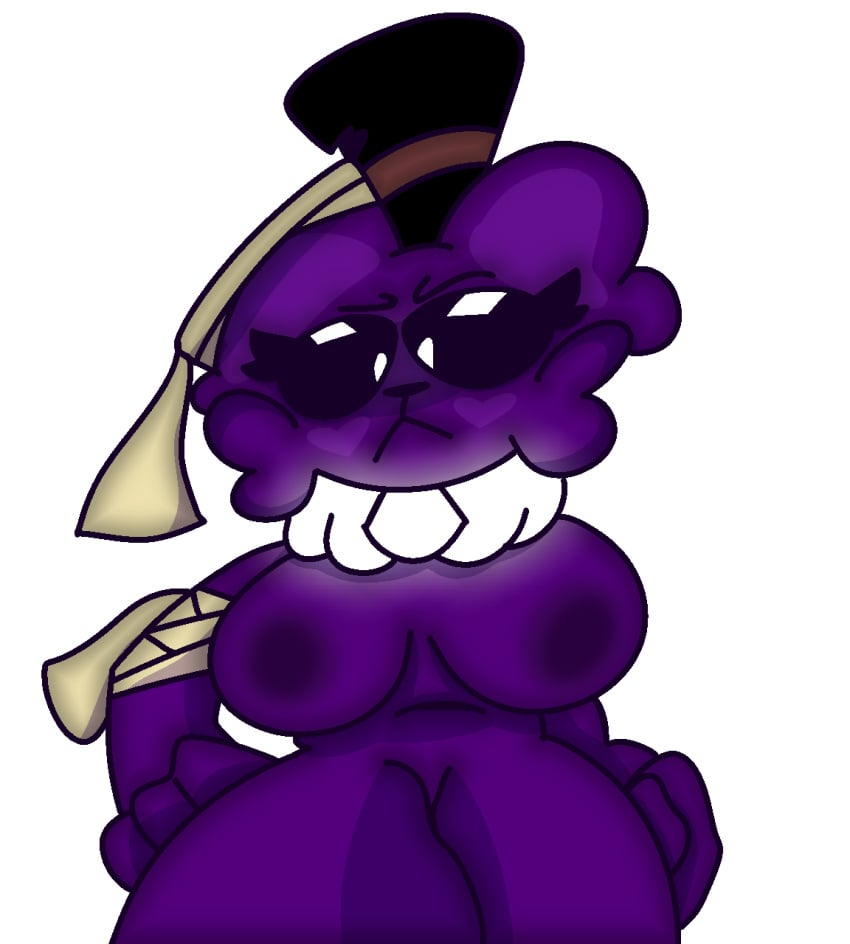 anthro big_breasts chaoticdream cheek_tuft female female_focus female_only five_nights_at_freddy's five_nights_at_freddy's_2 furry looking_at_viewer rule_63 shadow_freddy shadow_freddy_(fnaf) thick_thighs