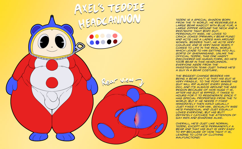 Teddie (Persona) Rule 34 Image