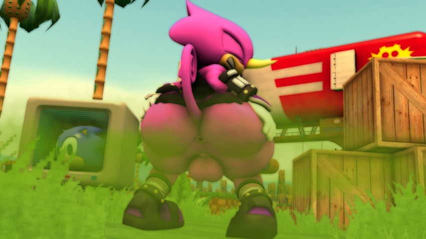 1boy 1male anthro anus ass_focus balls ballsack big_ass big_balls big_butt big_thighs bubble_ass bubble_butt butt_focus chameleon doppoarts espio_the_chameleon fart fart_cloud fart_fetish farting farting_at_viewer farts femboy furry huge_ass huge_butt huge_thighs presenting presenting_ass scale sega solo sonic_(series) sonic_the_hedgehog_(series) spreading spreading_ass thick_ass thick_thighs