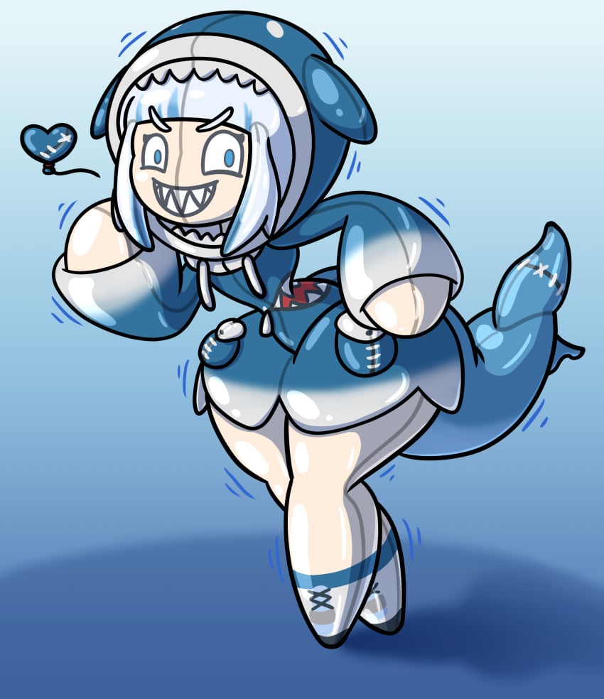Gawr Gura (1st Costume) Rule 34 Image