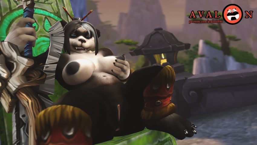 16:9 2019 3d 4k absurd_res anthro anus avalonsfm big_breasts blizzard_entertainment breasts female fur furry hair hi_res mammal nipples nude pandaren pussy source_filmmaker ursid video_games voluptuous warcraft