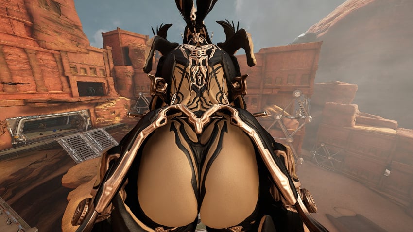 1girls 3d ass ass_focus ass_window back_view bending_forward bending_over bent_over big_ass big_butt black_panties black_stockings bow close-up female female_only game_cg gameplay hi_res high_resolution highres huge_ass leather_clothing leather_pants leather_stockings legs legwear mesa_(warframe) mesa_prime_(warframe) panties pose posing presenting presenting_ass presenting_butt presenting_hindquarters rear_view robot_girl screencap screenshot stockings tagme teasing thick_thighs video_games warframe warframefun