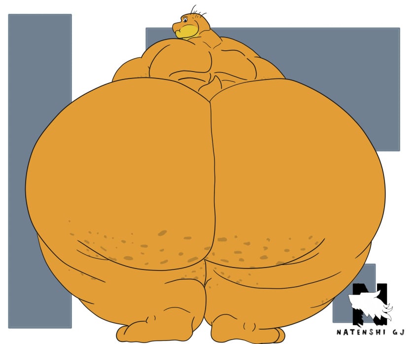 a25 bhm big_ass big_ass_(male) big_butt cellulite gigantic_ass gigantic_butt huge_ass huge_butt koopa mario_(series) nintendo ssbhm wide_hips