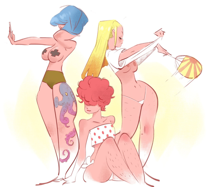 3girls ed_edd_n_eddy lee_kanker marie_kanker may_kanker multiple_girls philtomato tape taped_nipples