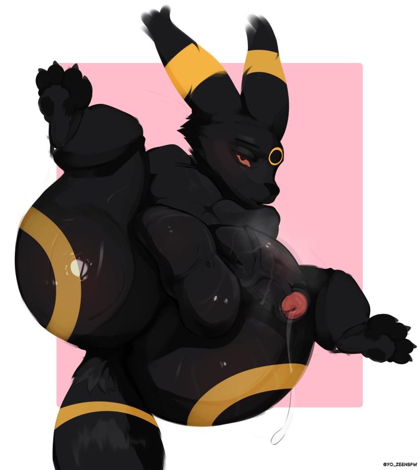 absurd_res ambiguous_gender anthro ass ball_fondling balls bent_over big_balls big_butt big_penis black_body black_fur bodily_fluids bubble_butt butt_focus digital_media_(artwork) dripping eeveelution erection fondling fur generation_1_pokemon generation_2_pokemon genital_fluids genitals hair hi_res huge_balls huge_butt huge_cock humanoid_genitalia humanoid_penis looking_at_viewer looking_back male male/ambiguous male/male mammal multiple_images musk musky_cock nintendo nude penis pokemon pokemon_(species) precum precum_drip presenting presenting_hindquarters rear_view red_eyes simple_background sitting smile solo spread_legs spreading sweat sweaty_balls sweaty_butt sweaty_genitalia tail text thick_thighs umbreon white_background wide_hips yo_zee