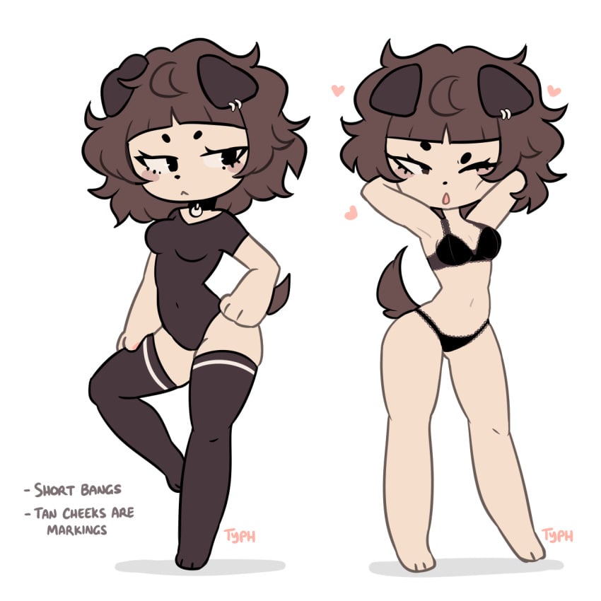 bikini dog_ears dog_girl female furry leotard mimi_(typh) tagme typh