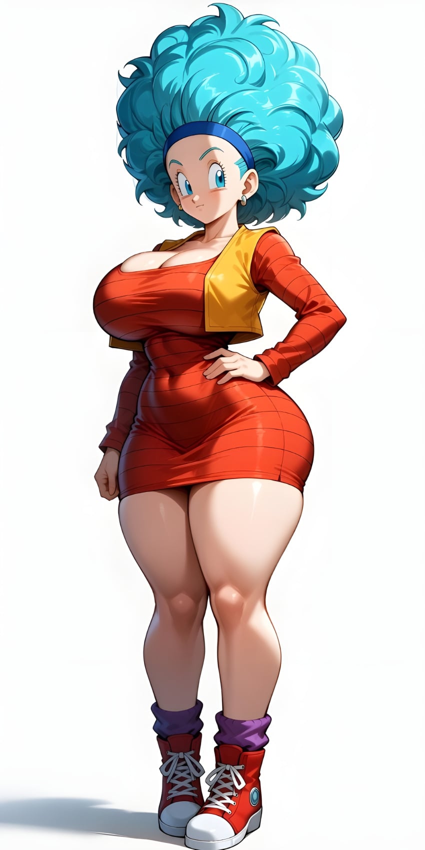 Bulma (Afro) Rule 34 Image