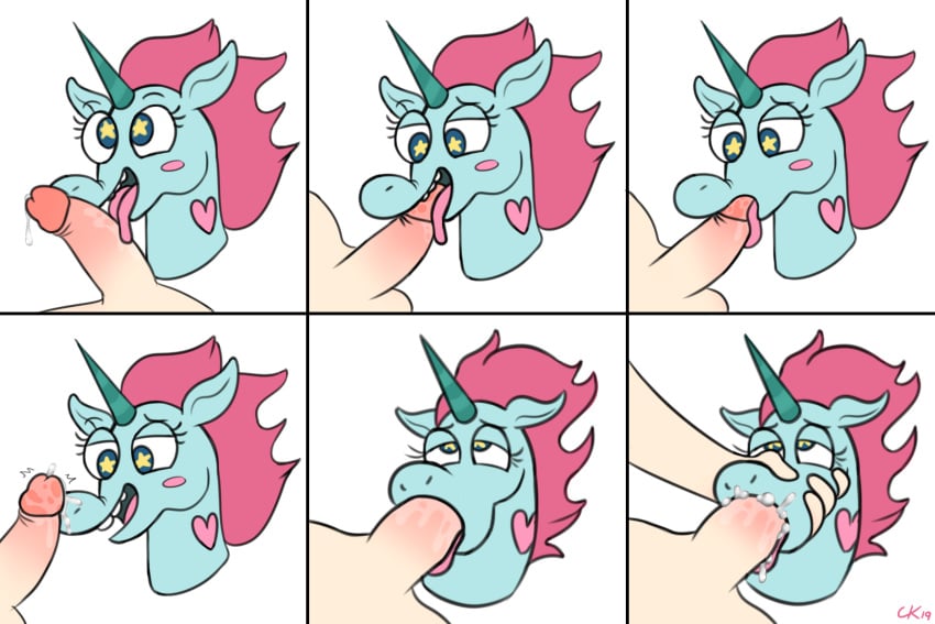 blowjob cerealkat cum cum_in_mouth cum_inside cum_on_face disembodied_head equid equine face_fucking fellatio female flying_princess_pony_head genitals hi_res horse human invalid_tag licking male male_on_anthro mammal oral oral_penetration penetration penile penis penis_in_mouth pony precum princess royalty saliva sex solo_focus star_vs_the_forces_of_evil straight sucking tongue tongue_out tongue_out_blowjob unseen_male_face unusual_pupils