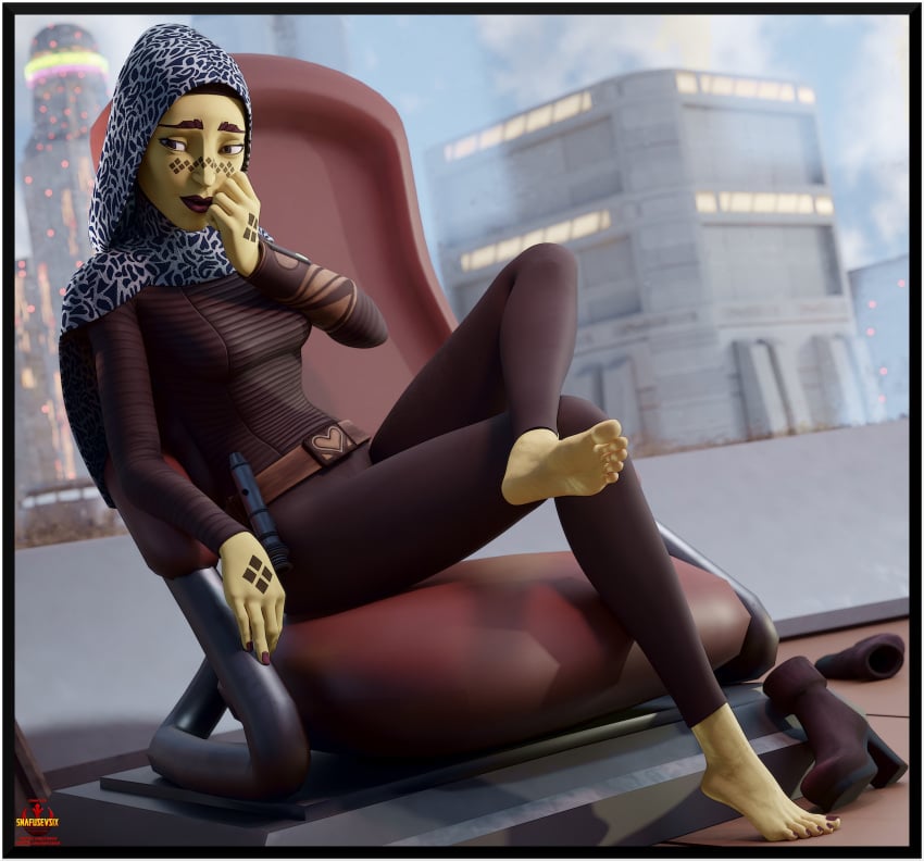 Barriss Offee (Star Wars) Rule 34 Image
