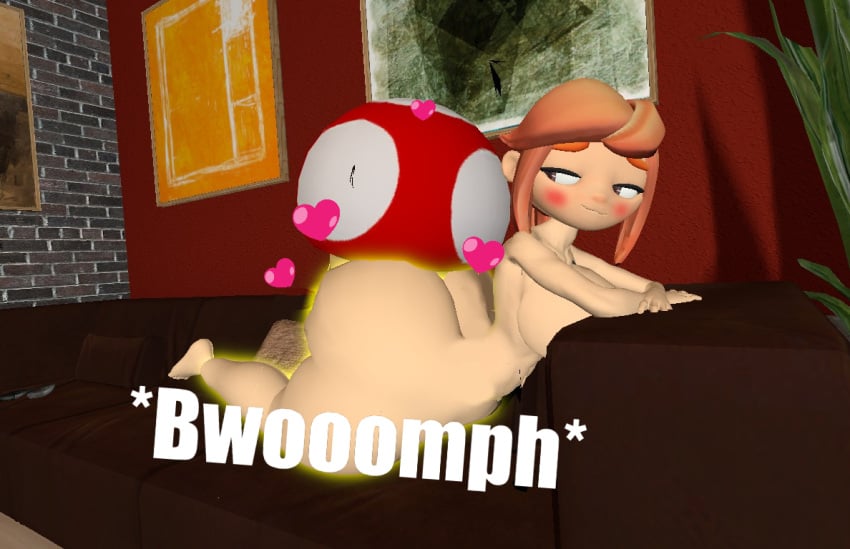 3d alternate_ass_size ass_expansion big_ass blush college_girl couch_girl expansion garry&#039;s_mod gmod huge_ass kaibernation laying_on_stomach mario_(series) meggy_spletzer mushroom smg4 super_mario_bros.