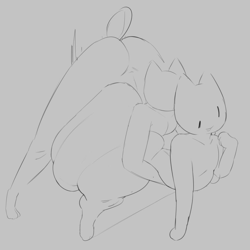 2boys cat_ears dakadud fat_ass feline gay male tagme thick_ass thick_thighs wide_hips