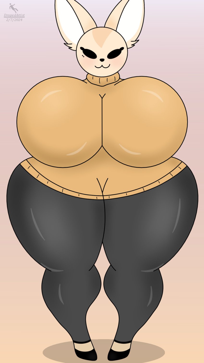 1girls 2024 aggressive_retsuko aggretsuko anthro ass big_ass big_breasts blush breasts breasts_bigger_than_head clothed dropedartist enormous_ass enormous_breasts female female_only fenneko full_body fully_clothed furry furry_female furry_only huge_ass huge_breasts looking_at_viewer sanrio self_upload smile smiling solo solo_female thick thick_ass thick_thighs