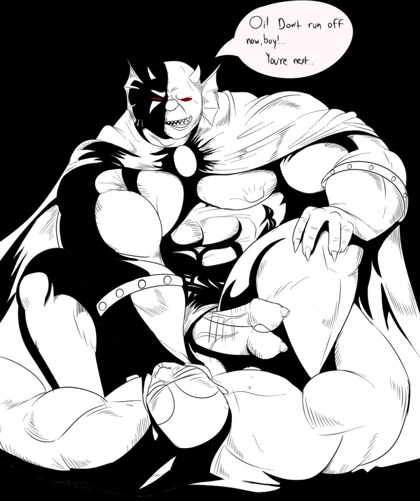 2boys dc dc_comics demon duo etrigan gay male male/male male_only uncensored yaoi zicknack