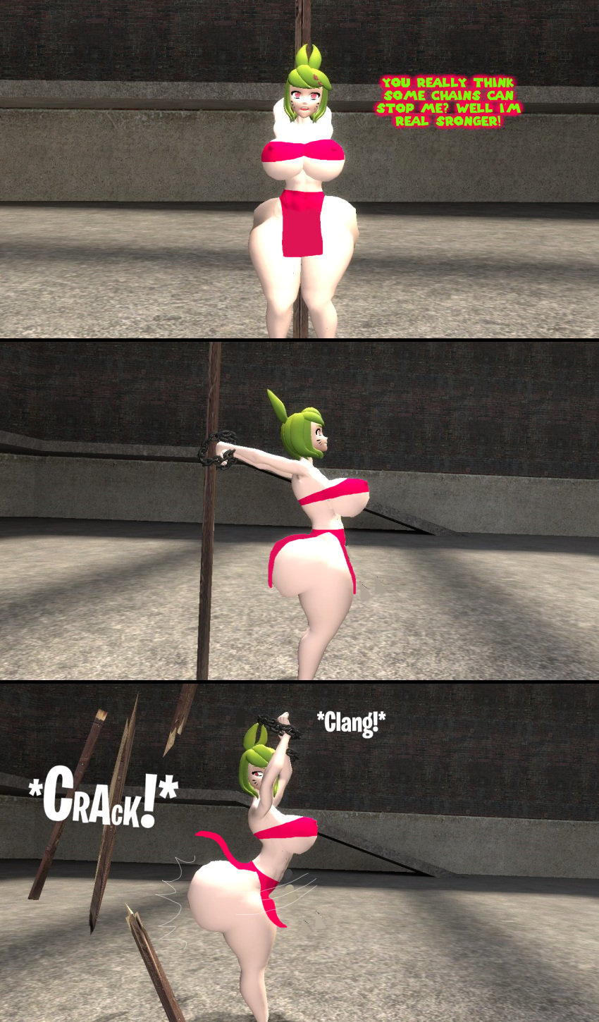 3d ass_cleavage ass_focus big_ass big_butt breaking bubble_ass bubble_butt butt_bump chains huge_ass huge_butt kaibernation melony_(smg4) skirt_lifted smg4 talking_to_viewer thick_ass thick_hips wide_ass wide_hips