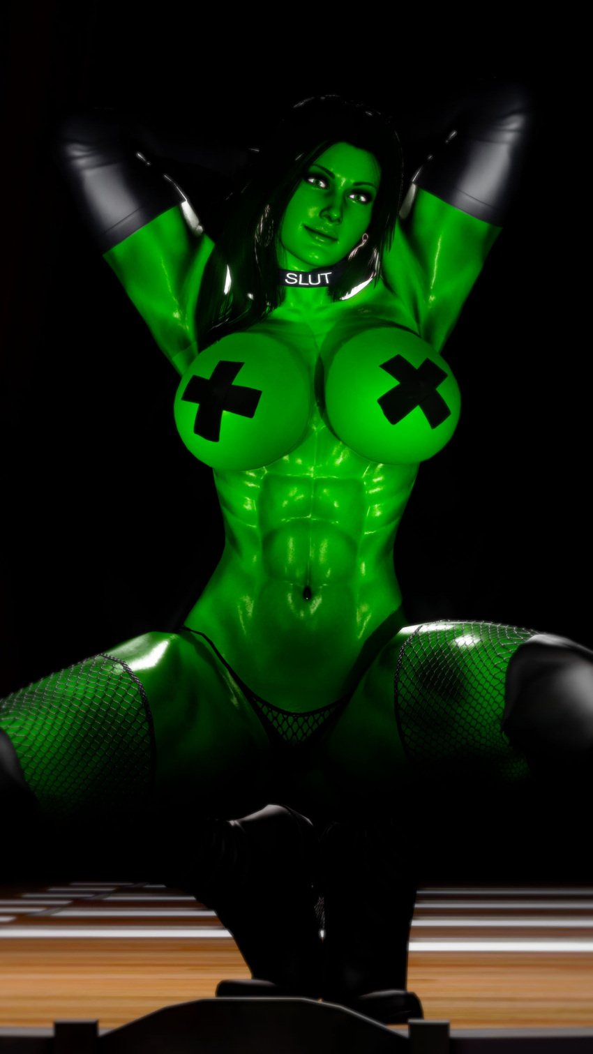 1girls 3d athletic athletic_female big_ass big_breasts breasts bust busty chest curvaceous curvy curvy_figure doom4rus female female_focus fit fit_female green-skinned_female green_body green_eyes green_hair green_skin hero heroine hips hourglass_figure huge_ass huge_breasts hulk_(series) human jennifer_walters large_ass large_breasts legs marvel marvel_comics mature mature_female she-hulk superhero superheroine thick thick_hips thick_legs thick_thighs thighs voluptuous voluptuous_female waist wide_hips