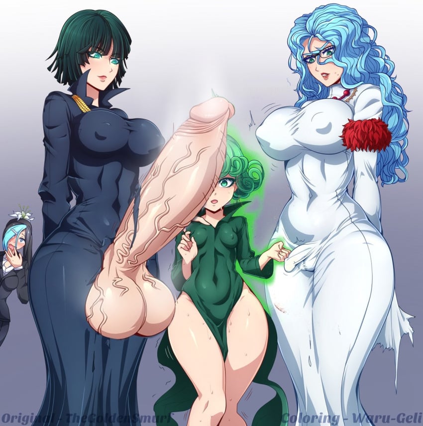 2futas 2girls areola_bulge balls big_balls big_breasts big_dom_small_sub big_penis blue_hair blush breast_size_difference breasts cock_shock curvy edit erect_nipples erect_nipples_under_clothes erection femsub fubuki_(one-punch_man) futa_on_female futadom futanari glasses green_hair hourglass_figure huge_balls huge_breasts huge_cock huge_penis huge_testicles hyper hyper_balls hyper_penis hyper_testicles imminent_rape imminent_sex intersex large_breasts large_penis larger_futanari lily_(one-punch_man) long_penis one-punch_man penis penis_awe penis_size_comparison penis_size_difference penis_under_clothes penis_under_dress petite psykos puffy_nipples sansetsukon_no_lily scared shortstack siblings sisters size_difference skin_tight small_breasts small_penis smaller_female standing steam surprised tatsumaki testicles thegoldensmurf thick_penis thick_thighs third-party_edit tiny_penis toned veiny_penis veiny_testicles voluptuous waru-geli wide_hips