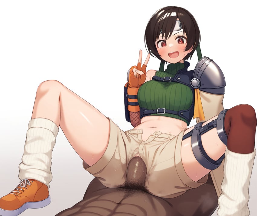 ai_generated barret_wallace tagme yuffie_kisaragi