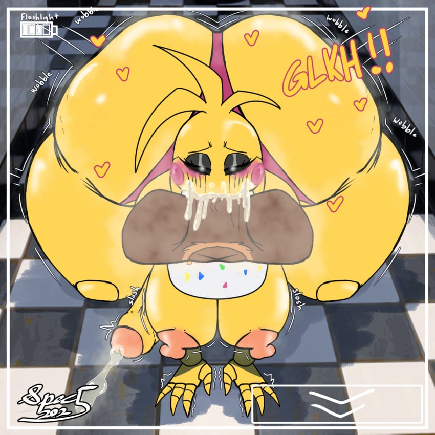2025 all_fours animatronic areola artist_name ass avian balls beakless bear bib big_areola big_balls big_breasts big_butt big_nipples big_penis bird black_sclera blonde_hair blush blush_stickers bodily_fluids breasts camera_view cellulite chicken clothing cum cum_in_mouth cum_inside deep_throat disembodied_penis duo english_text eyelashes first_person_view five_nights_at_freddy's five_nights_at_freddy's_2 freddy_(fnaf) galliform gallus_(genus) genital_fluids genitals glowing glowing_eyes gynomorph hair head_tuft heart_symbol hi_res huge_balls huge_breasts huge_butt huge_cock huge_thighs humanoid_genitalia humanoid_penis hyper hyper_butt hyper_thighs intersex machine makeup male mammal moan musk musk_clouds narrowed_eyes nipples noseless onomatopoeia oral oral_penetration panties penetration penis phasianid pink_areola pink_clothing pink_nipples pink_panties pink_underwear precum robot rosy_cheeks running_makeup scottgames signature sound_effects specnsfw spectatostudios text thick_thighs toy_chica_(fnaf) tuft underwear vein veiny_penis watermark white_eyes yellow_body