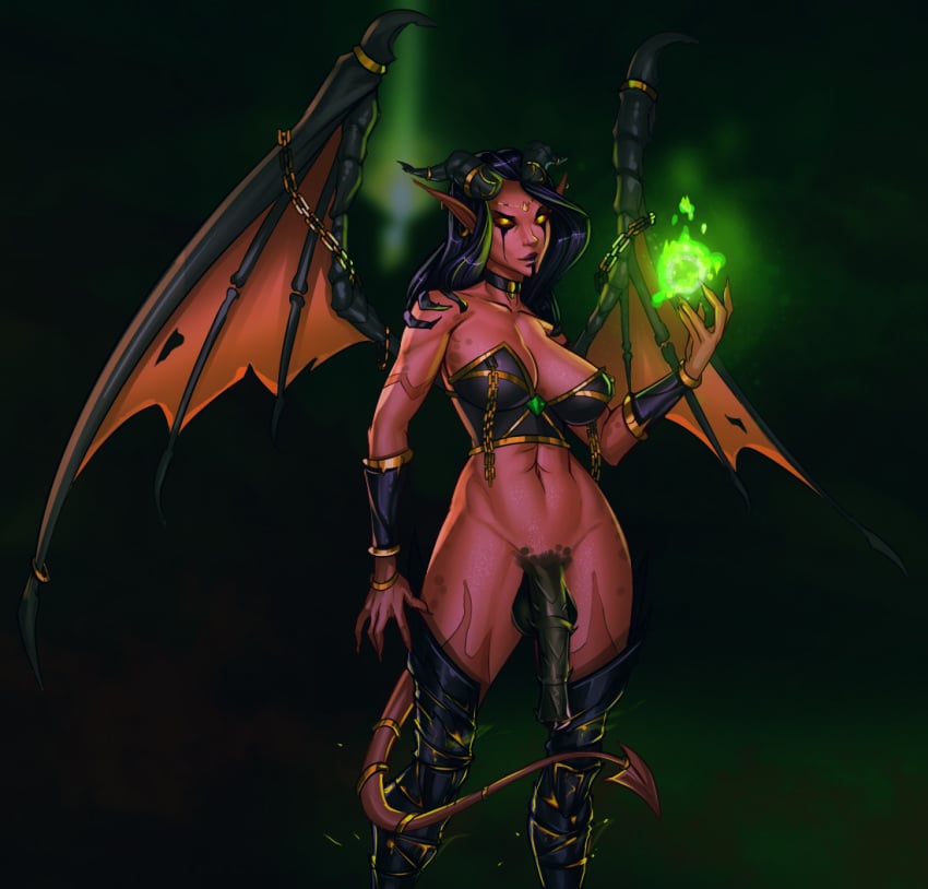 1futa 2019 abs animal_genitalia_on_humanoid armor athletic barbed_penis big_balls big_penis black_hair black_penis blizzard_entertainment casual_exposure chains choker color curved_horns demon demon_eyes demon_futa demon_horns demon_tail demon_wings flaccid flared_penis freli futa_only futa_sans_pussy futanari glowing_eyes half_dressed half_nude horned_humanoid horns horsecock horsecock_on_humanoid humanoid intersex looking_at_viewer magic membranous_wings midriff muscular muscular_futanari navel neon_green original_character penis piercing pointy_ears red-skinned_futanari red_skin ridged_penis solo solo_futa spade_tail standing succubus tail thigh_highs unconvincing_armor vambraces warcraft wide_hips winged_humanoid wings world_of_warcraft xazariel yellow_eyes yellow_sclera