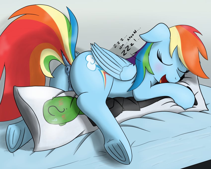 69_position absurd_res anon anus blue_body body_pillow dakimakura dakimakura_pillow eels_(artist) equid equine female friendship_is_magic genitals hasbro hi_res horse mammal my_little_pony mythological_creature mythological_equine mythology oral pegasus pillow pony pussy rainbow_dash_(mlp) sex slepping wings