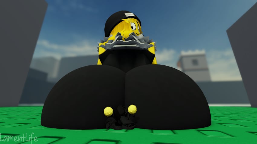 1boy 1female 1girls 1male 3d 3d_(artwork) ass ass_smothering big_ass bottom_heavy female female_on_male huge_ass huge_butt hyper_ass lamentlife male massive_ass massive_butt roblox smothering smothering_ass tagme thicc_thighs thick_thighs